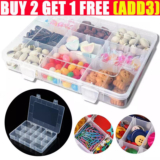 Kids Snack Box with 18 Removable Grids Compartments Snackle Trays for Travel