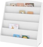 Kids Childrens Book Shelf Wooden Storage Rack Organizer Bookcase Bookshelf Stand