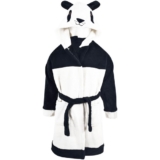 A2Z 4 Kids Super Soft 3D Panda Animal Hooded Bathrobe Dressing Gown Beach Robe