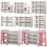 Kids Toy Storage Cabinet Children Toy Boxes Shelf Rack Toy Organizer Bookcase UK