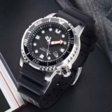 Men’s Watch BN0150-28E Citizen Promaster Diver Wristwatch Black Stainless Gift