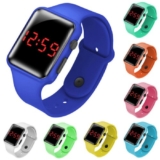 Unisex Toddler Kids Samrt Watch Silicone LED Sport Watch Digital Wrist Watches