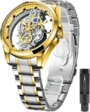 Mens Watches with Stainless Steel Strap Casual Business Waterproof Quartz Watch