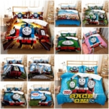 Thomas and Friends Doona Duvet Cover Bedding Set Single Double Queen Kid Gift