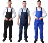 D2 Black White Navy Men’s Bib and Brace Dungarees Overalls Budget price