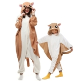 Adults Kids Flying Squirrel Onesis Pajamas Men Child Women Costumes Christmas **