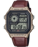CASIO Men Digital Quartz Casual Watch Classic Dress Multicolor Dial Waterproof R