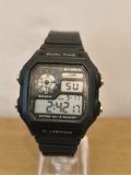 SYNOKE Digital Watch styled On Casio AE1200 series/Casio Royale Waterproof Black