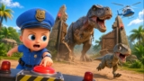 🔴 LIVE: Dinosaurs Escape the Park! Biggest Baby Police Rescue 🦖🚨