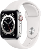 Apple Watch Series 6 Stainless Steel 44MM – Silver/White – 4G – A2376