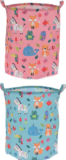 Pop Up Laundry Bag Hamper Kids Children Boys Girls Toy Tidy Storage Basket Bin