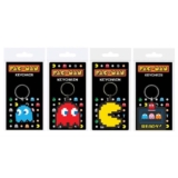 Pac-Man Keychain Rubber Official Licensed Character Keyring 8-Bit Pacman, Inky..