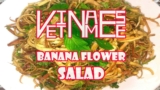 How to make banana flower salad – Vietnamese recipe for vegetarian