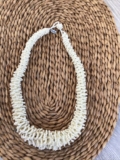 Vintage 1970s Seed Beaded Necklace By Caroline Costume Jewellery