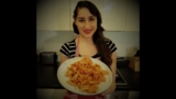 My mummy’s pasta with chorizo/ Spanish recipes with Sofia