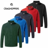 Craghoppers Mens Full Sleeve Expert Full Zip Fleece Jacket 2 Zipped Pockets