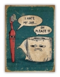 Funny Bathroom Metal Sign Man Cave House Toilet