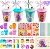 24 pcs Valentines Day Gifts for Kids Classroom – Valentines Day Stationary Set