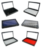 Jewellery Display Organiser Storage Presentation Case with Choice of Insert
