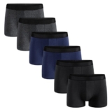 6 Pack 2025 Men Panties Cotton Underwear Male Boxer Briefs Underpants Boxers UK