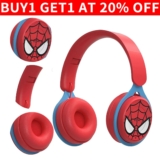Cartoon Headphones Bluetooth Wireless Earphones Childrens Foldable for Kids Gift