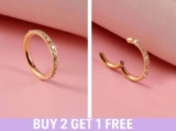Nose Ring Clicker Hinged Crystal Paved Ring Diamante  Hoop Tiny Small Nose Ring