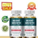 L-arginine,calcium,zinc Supplements – Supports bone and joint health 120capsules