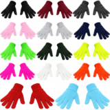 WHOLESALE Kids Magic Gloves Winter BULK Warmth Girls Boys Black Warm Childrens