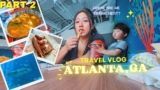 EATING Our Way Through Atlanta ft. Georgia Aquarium Blew Our Minds #travelvlog #duluth