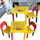 ABC Fun Set: Alphabet Children’s Plastic Table and Chair – Perfect Gift for Kids