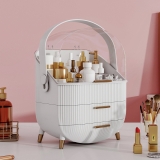 Large Desktop Cosmetic Storage Box Makeup Organiser Jewelry Earring Display Case