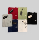 MENS NIKE EMBROIDERED SUMMER COMFORT SHORT SLEEVE T-SHIRT