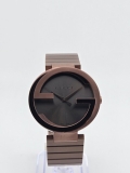 Gucci G Interlocking XL YA133211 Men’s Brown Dial PVD Watch NEW ⌚
