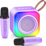 *BARGAIKids Karaoke Machine 2 Microphones – Birthday Gift for Girls Boys Kids P3