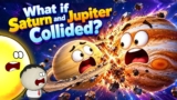 What if Saturn and Jupiter Collided? | #aumsum #kids #science