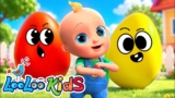 A Ram Sam Sam + Johny Johny Yes Papa – Learn Colors + Baby Shark and SURPRISE EGGS – Kids Songs
