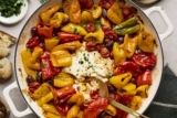 Spicy Baked Feta – Bouyiourdi | Olive & Mango