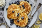 Lemon Ricotta Pancakes | Olive & Mango