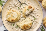 Easy Biscuits and Gravy | Olive & Mango
