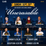 Speakers Announced for CAIR-Chicago’s 2026 Annual Banquet: UNERASABLE