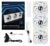 Lian Li 12TLLCD1W3W computer cooling system Computer case Fan 12 cm White