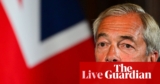 Restore leader accuses Farage of ‘outright lying’ over pact offer but says his party ‘remains open’ – UK politics live | Politics