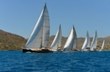 Raising the sails