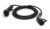 Platinet EV Charging Type2 Cable, Cable 5m, Charging Speed 11kW, Single or Three Phase power supply (16A), Type 2 to Type 2 connectors (current and most popular standard), Suitable for all electric vehicle manufacturers, Black