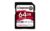 Kingston Technology 64GB Canvas React Plus SDXC UHS-II 300R/260W U3 V90 for Full HD/4K/8K