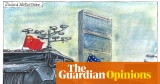 Martin Rowson on Donald Trump's meeting with Xi Jinping – cartoon