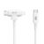 HYPER HyperJuice USB cable USB 2.0 1.5 m USB C USB C/Lightning White
