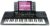 RockJam 49-Key Keyboard Piano with Sheet Music Stand, Piano Note Stickers & Lessons
