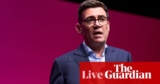 Andy Burnham says rejoining the EU among all ‘the options’ being considered – UK politics live | Politics