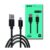 PREVO USBA-USBC-2M USB cable USB 2.0 Black
